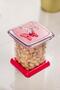 Acrylic Fuchsia 12-Piece Spice Jar & Spice Rack Set 200ml (Not Glass) - 4