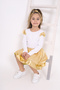 Girl's Ballerina Set with Sleeve Detail - 8