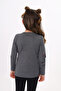 Girl's Chest Sequin Bow Embroidered T-Shirt - 4