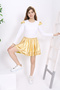 Girl's Ballerina Set with Sleeve Detail - 3