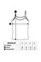 Girls' Tank Tank top with Ruffle Detail and Flamingo Embossed Printed - 2