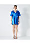 Double-Breasted Dress with Bright Texture - 6