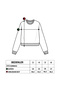 Girl's Relax Fit Half Turtleneck Printed Sweatshirt - 2 Thread - 2
