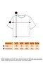 Girl's T-shirt with Emblem on Chest - 7