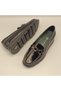 Pena Wrinkled Leather Patent Leather Women's Casual Shoes - 3