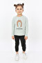 Girl's Hedgehog Printed T-shirt