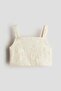 Jacquard-weave crop top - 3