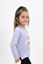 Girl's Welcome Bear Printed T-Shirt - 2