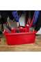 - Plastic Tote Tray - Tidee Tray Red - 2