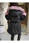 Girl's Leather Coat Winter - 3
