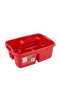- Plastic Tote Tray - Tidee Tray Red