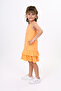 Girls Ruffled Palm Tree Printed Dress - 3