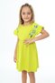 Girl's Embroidered Sleeve Ruffle Detail Dress - 3