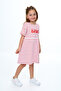Girl's Striped Dress - 2