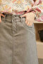 2269-Denim Skirt Gray - 3