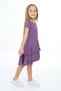 Girl's Ruffle Detailed Embroidered Dress - 5