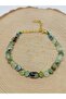 Prehnite (Prinayt) Stone Design Bracelet (55966) - 4