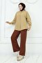 Beige Hijab Shirt 3900 - 3
