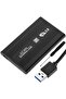 حافظة خارجية HDD635 لمحرك الأقراص الصلبة SATA 3.0 إلى USB 3.0 إلى 5 جيجابت في الثانية من الألومنيوم مقاس 2.5 بوصة