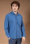 Men's 100% Natural Long Sleeve Regular Fit Organic Linen Dad Shirt 8120