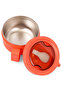 Lunch Box with Folding Spoon - Pink - 4