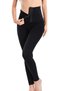 Agrafli High Waisted Leg Gathering Corset Leggings