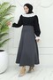 Scuba Flared Skirt Anthracite 212 - 4