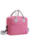 Bento Box wt Insulated Lunch Bag & Cutter Set - Combo - Girl Power Pink - 3