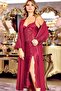205 Dowry Satin Set of 6-burgundy