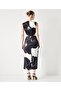 Patterned Cutout Dress - 4