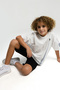 U.S. Polo Assn. Boy's Licensed Striped 100% Cotton T-Shirt and Shorts Set