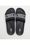 LEON GLB MEN Black Men's Sports Slippers