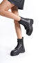 Angela Black Skin Women's Daily Boots - 2