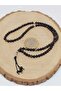 Golden & Black Obsidian Stone 99 Prayer Beads 4mm (24290) - 6