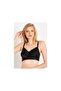 1764 Lace Non-Wireless Compressor Bra - Black