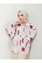 Jesica Print Shirt - Standard Size, Long Sleeve, 2502 Burgundy - 6