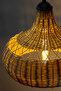 Hasır Avize Doğal Bambu Rattan Cloud: 35cm - 4