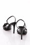 Women's Accessory Heeled Shoes Black Patent Leather 21413236 - 4