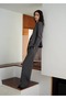 Straight-Cut Fabric Trousers - 4