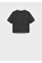 Short-Sleeved Cotton Blend T-Shirt - 3