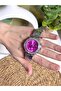 Zircon Stone Detailed Women's Wrist Watch - 8