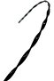 Unisex Black Quality Metal 5-Piece Daily Use and Athlete's Hair Crown - 6