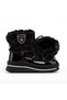 BUCK1081 Fairy WP Kids Waterproof Black Snow Boots - 7