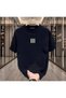 qubo Unisex Oversized Printed Cotton Crew Neck Short Sleeve T-shirt
