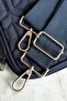 MacBook Air Pro 15" & 16" Laptop Bag Quilted Computer Bag Strap Case Navy Blue - 6