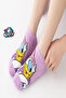 5 Pairs Women's Cartoon Cotton Booties Socks Set - 5