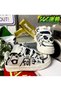Beyaz Sevimli Panda Sneaker Kadin - 5