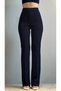 Women's Lycra High Waist Palazzo Pants Set of 3 - 2