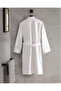 Stripe Kimono Unisex 100% Cotton Bathrobe - Hotel Collection - 2
