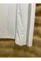 White Lace Thick Straps Long Nightgown Dress - 100% Cotton with Bow Detail - 5